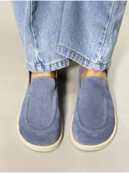 Лоферы Elastic denim VUBO