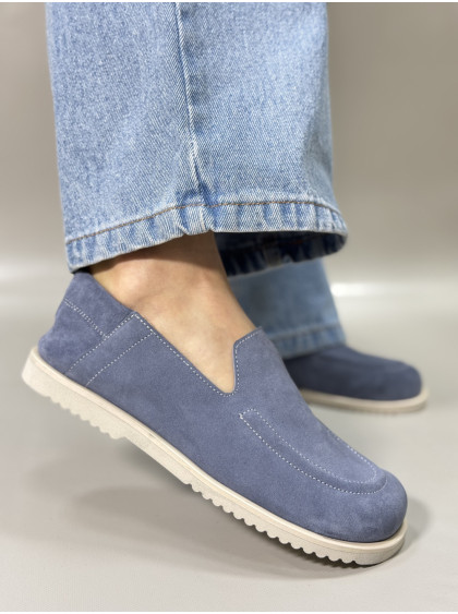 Лоферы Elastic denim VUBO