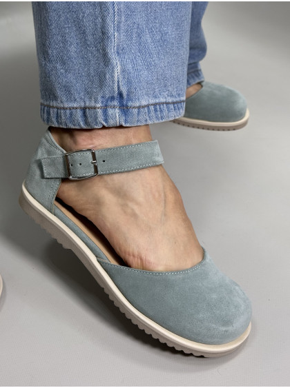 Анатомические босоножки Comfort breeze замша Vubo