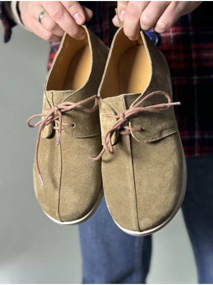 Дерби замша slippers VUBO