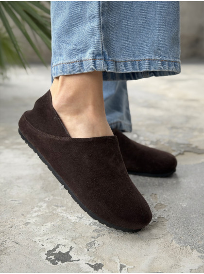 Сліпони анатомічні шоколад Soft slip VUBO