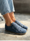 Анатомические кеды на липучках denim Portland VUBO