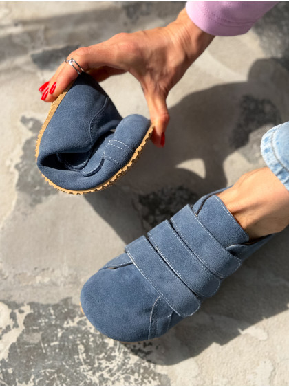 Анатомічні кеди на липучках denim Portland VUBO